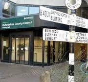 County Hall signage and street view